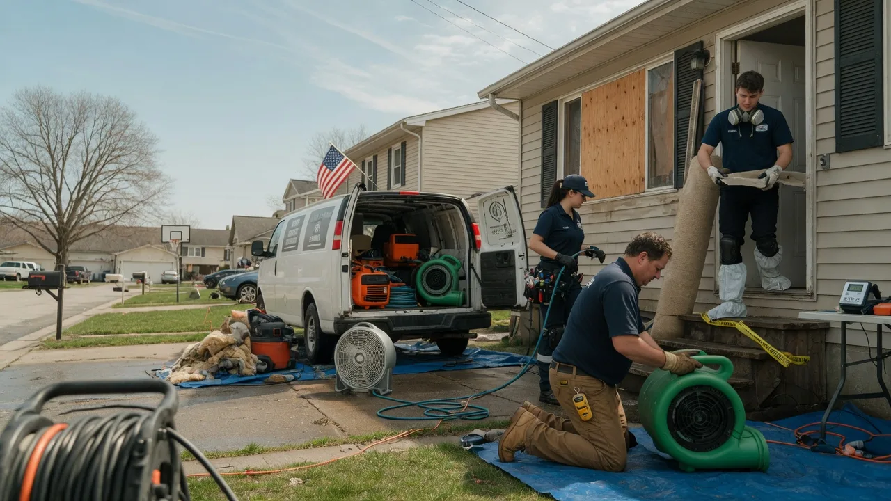 Water Damage Restoration in Kokomo, MS near me